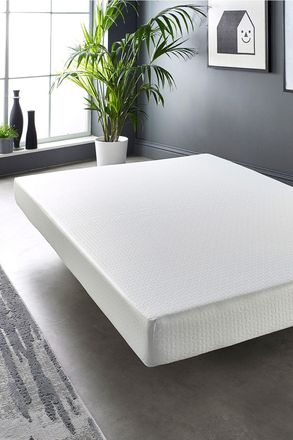 Aspire Home Accents Essentials Memory Foam Mattress in White | Size: Small Single