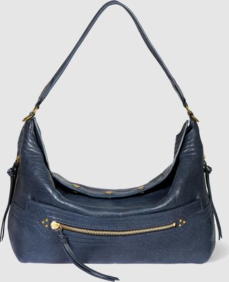 Jerome Dreyfuss Sac Lucky Hobo Large Bubble Night Blue
