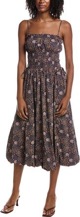 Current Elliott Square Neck Midi Dress