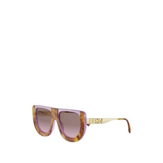 Fendi Sunglasses, female, Brown, Size: 53 MM Fendigraphy Sunglasses