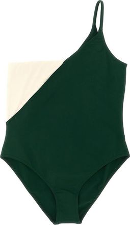 Eres Asymmetrical Tandem badpak uit &eacute;&eacute;n stuk - Dames - Badpakken - Groen - L - Badmode