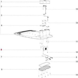 Blue Bird Original Blue Bird Robot Cortac&eacute;sped Estaci&oacute;n De Carga Tarjeta Ab12.01.00.0225