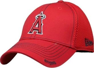 New Era Mens Mlb Neo 39Thirty Stretch Fit Cap In Red