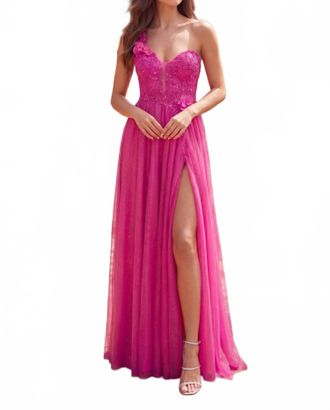 Jovani Womens Prom Dress In Hot Pink