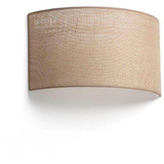 Faro Barcelona OTTON R Aplique yute redondo horizontal 2L