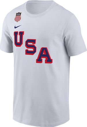 Nike Quinn Hughes Nike Mens Short-Sleeve T-Shirt in White | M11332P325NQH-WHT