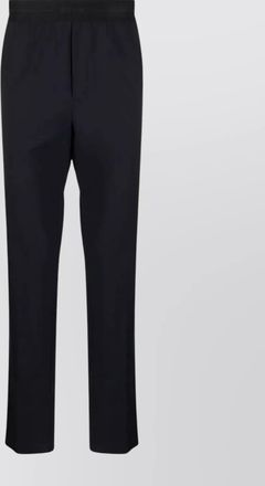Msgm virgin wool slim-fit trousers