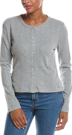 perfectwhitetee Perfectwhitetee Lila Pointelle Cardigan