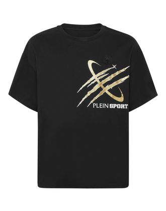 Plein Sport T-Shirt Ronde Hals Ss Scratch