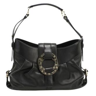Bulgari Pre-owned Shoulder Bags, female, Black, Size: ONE SIZE Pre-owned Vintage Shoulder Bag