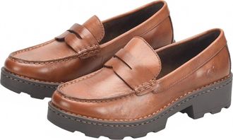 Born Womens Carrera Loafers In Brown
