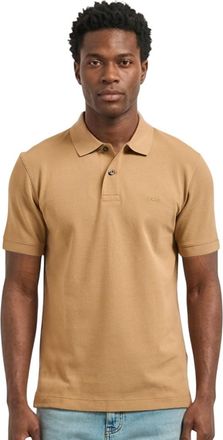 HUGO BOSS Brown Shirt Collar Polos