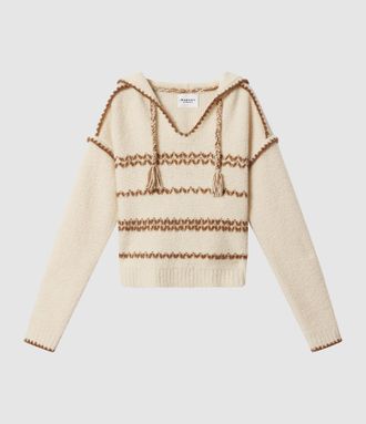 Isabel Marant Pull Romera Ecru Bronze