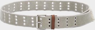 Isabel Marant Fatsa Metal Eyelet Cotton Belt