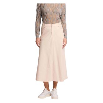 Kocca Midi Skirts, female, Pink, Size: XL Gonna lunga con zip