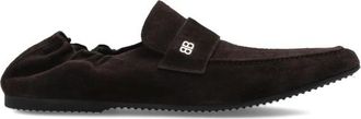 Balenciaga Palermo BB Loafer - Heren - Loafers - Bruin - 42 EU - Leer - Schoenen
