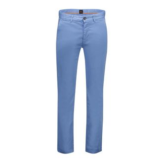 HUGO BOSS Broeken, Heren, Blauw, W36 L32, Blauwe Chino Broek