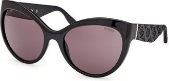 Guess GU00130 01A Womens Sunglasses Black Size 61