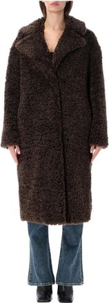 Stand Studio Jazmin Coat - Jackets - Mujer - Marr&oacute;n - XS