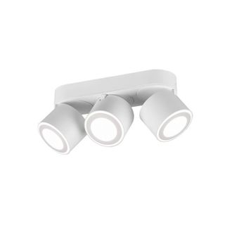 Netlighting Taurus Modern 3 Light Ceiling Spotlight Bar White Matt 3000K UK Stock