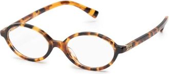 Miu Miu Regard Optisch Montuur - Dames - Brillen - Bruin - 50 MM - Accessoires