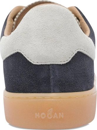 Hogan Suede Lace-Up Sneakers - Navy
