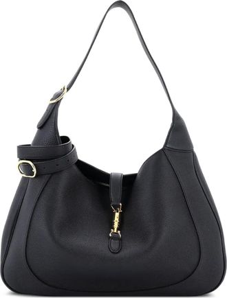 Gucci Jackie 1961 Leather Large hobo bag - Nero