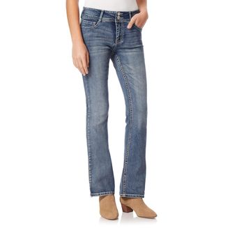 Wallflower Jeans Womens Instastretch Bling Luscious Curvy Bootcut Jeans, Galaxy, 5