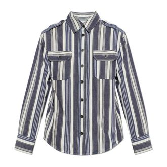 Isabel Marant Shirts, female, Blue, Size: XS Gelva Shirt