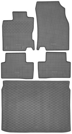 OEM Renault Kadjar Suv De Junio De 2015 A Septiembre De 2022. Juego De Alfombrillas De Goma Para Coche Y Alfombrilla Para Maletero