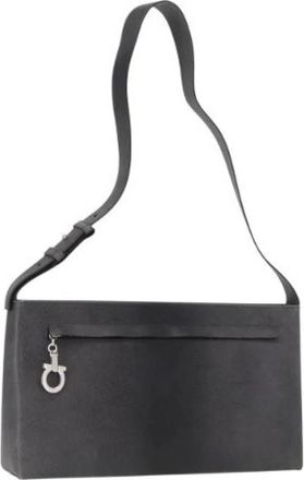 Ferragamo Pre-owned Shoulder Bags, female, Gray, Size: ONE SIZE Pre-owned Shoulder Bag