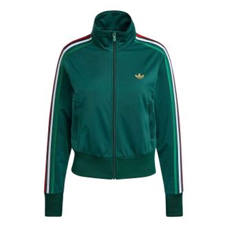 adidas (WMNS) adidas Firebird Classic Track Top Team Dark Green Bold Green White KC6568