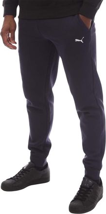 Puma Heren Logobroek Enkel Joggingbroek (Marine)