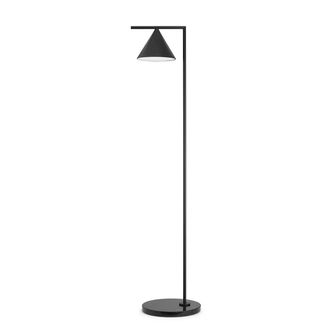 FLOS Captain Flint LED-Stehleuchte, schwarz