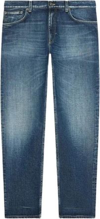 Dondup Vintage Scuro Piluto Straight Jeans - Heren - Regular Fit Jeans - Blauw - W31 - Denim - Jeans