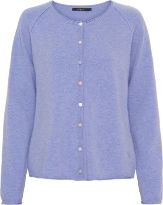 BTF-CPH Cardigan in Cashmere a Maglia Fine - - Knitwear - Donna - Blu - L