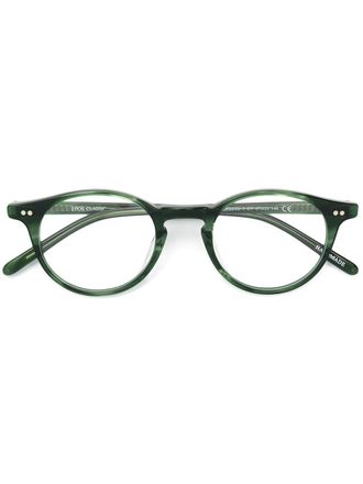 Epos round frame glasses - unisex - Acetate - 47 - Green