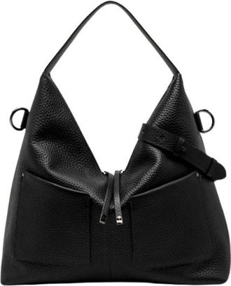 Gianni Chiarini Scilla Schoudertas - Dames - Schoudertassen - Zwart - ONE Size - Leer - Tassen