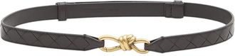 Bottega Veneta Brown Andiamo Buckle Belt
