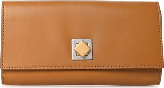 Bottega Veneta Camel Calfskin French Continental Wallet (Authentic Pre-Loved)