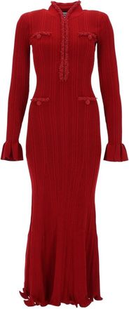 Self Portrait Midi Dress With Pearls