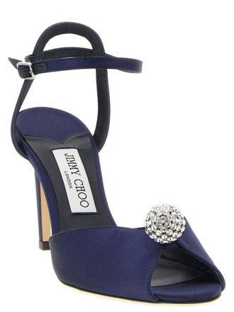 Jimmy Choo London Sacora Heel - Navy
