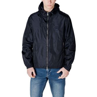 A|X Armani Exchange Mens Lightweight Hooded Jacket - Navy Nylon - Size EU 44 (Mens)