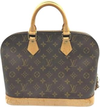 Louis Vuitton Pre-owned Handbags, female, Brown, Size: ONE SIZE Pre-owned Vintage Monogram Handbag