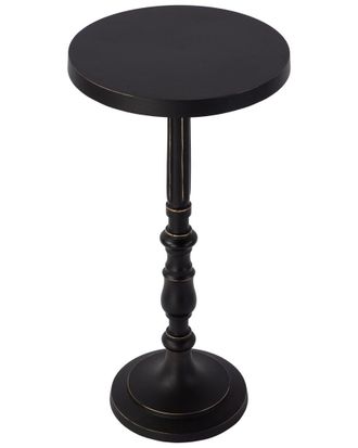 Butler Butler Specialty Company Heidi 12In Round All Metal Pedestal Base End Table