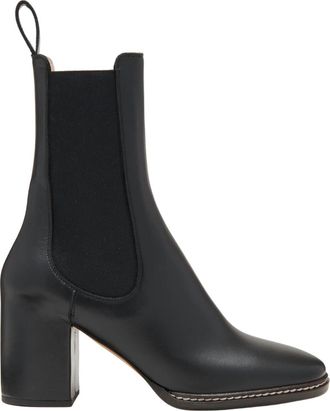 Ulla Johnson Taryn Chelsea Boot In Noir