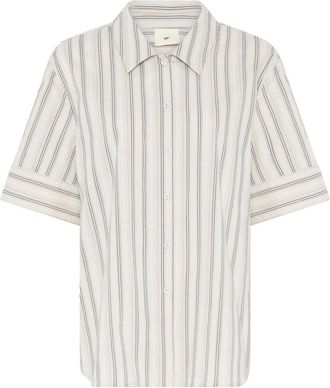 Julie Fagerholt - Heartmade Mujer, Blusas y Camisas, Beige, Talla: L