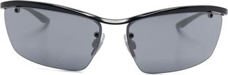 Dolce & Gabbana Eyewear Occhiali da sole a mascherina - Nero