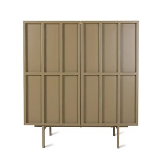 HKliving Block Schrank, olivgr&uuml;n
