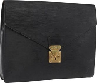 Louis Vuitton Pre-owned Clutches, female, Black, Size: ONE SIZE Pre-owned Vintage Clutch
